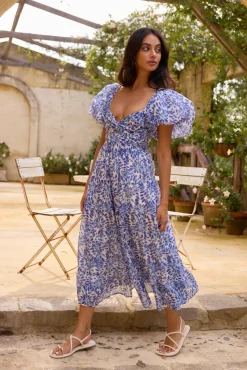 Wedding Guest Dresses|Cocktail Dresses>Hello Molly Ivy Rose Maxi Dress Blue