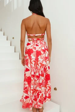Vacation Dresses|Spring Break Dresses>Hello Molly Joyful Quest Maxi Dress Red