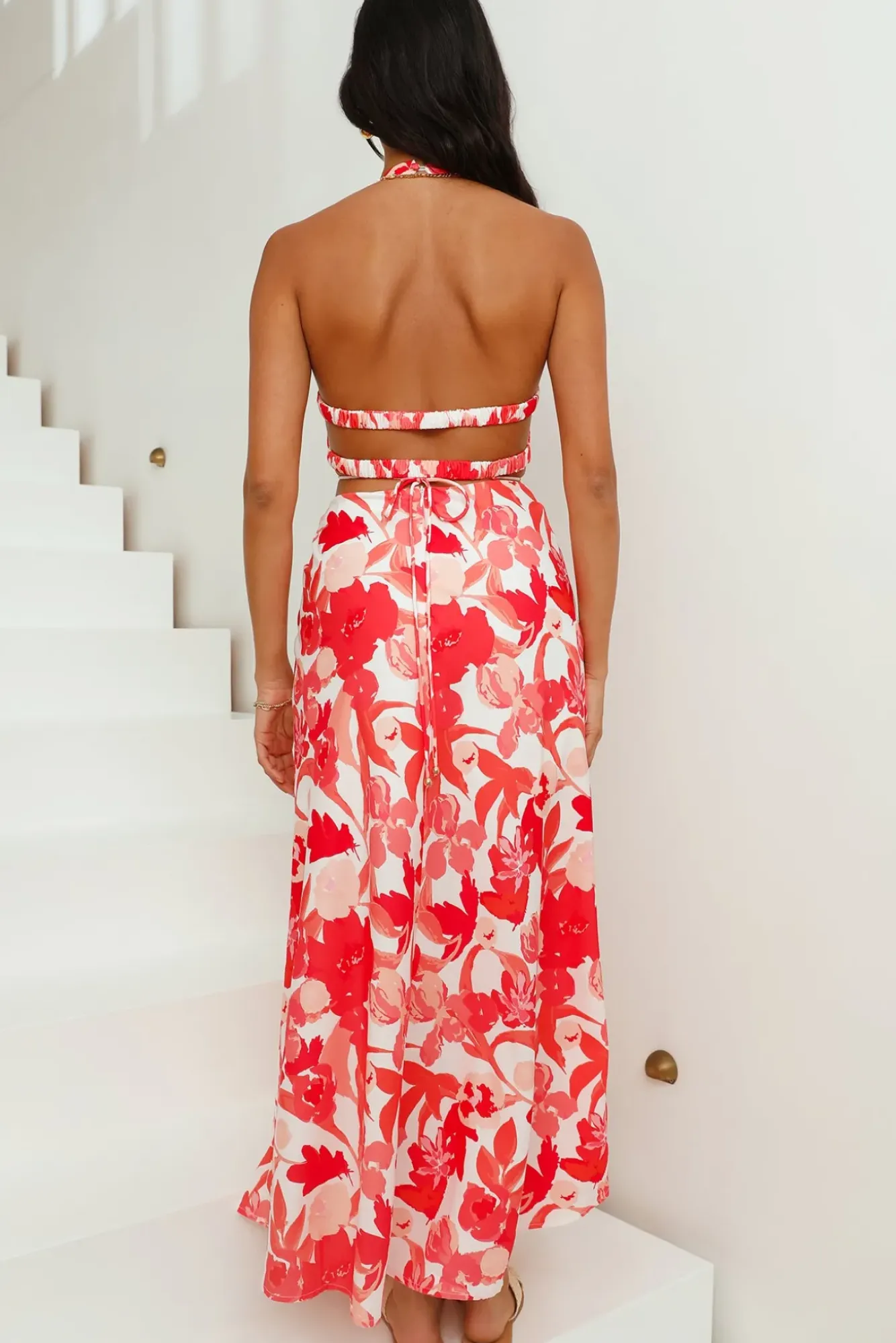 Vacation Dresses|Spring Break Dresses>Hello Molly Joyful Quest Maxi Dress Red