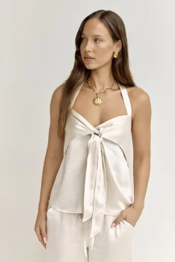 Fashion Tops And Vests|Cropped>Seven Wonders Kalli Top Cream