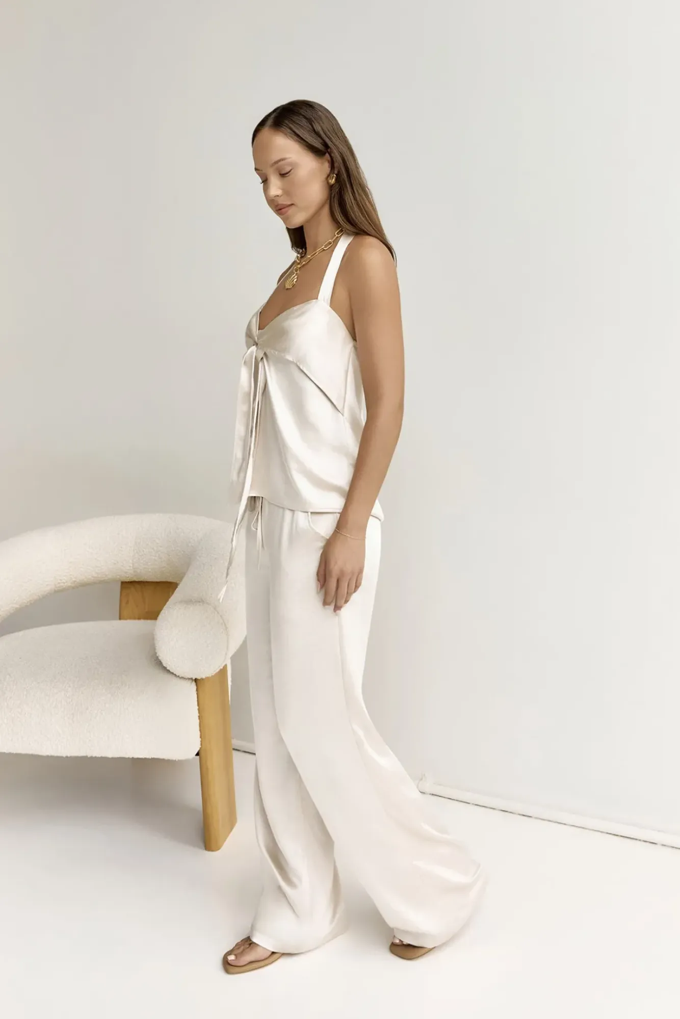 Fashion Tops And Vests|Cropped>Seven Wonders Kalli Top Cream