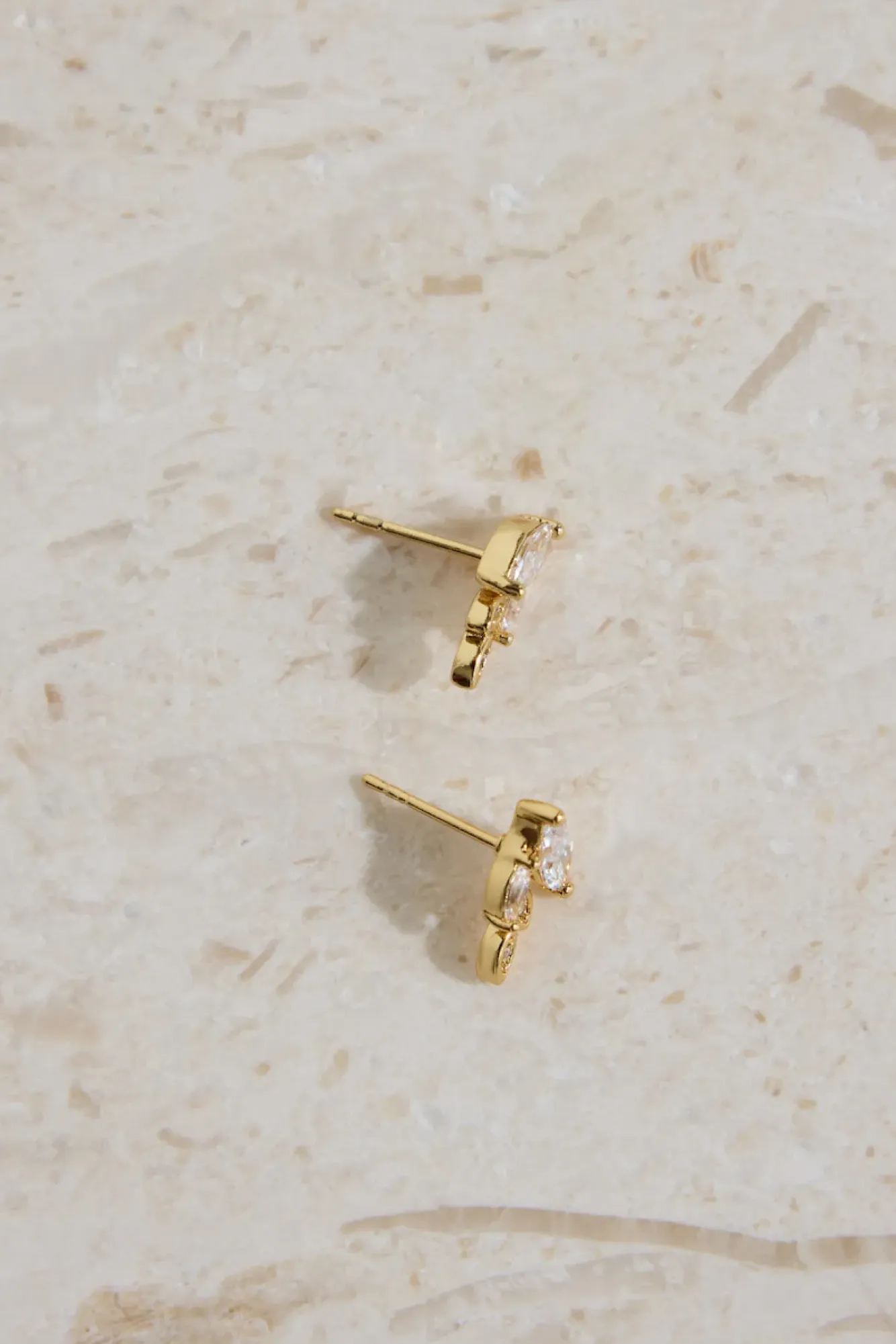 Earrings>Hello Molly 18K Gold Plated Autumn Leaves Earrings Gold