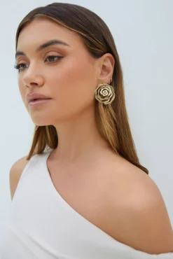 Earrings>Hello Molly 18K Gold Plated Enchanted By You Earrings Gold