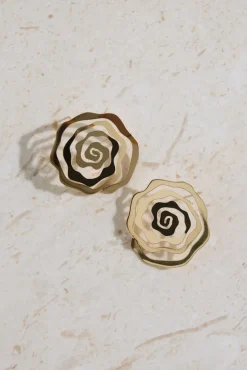 Earrings>Hello Molly 18K Gold Plated Enchanted By You Earrings Gold