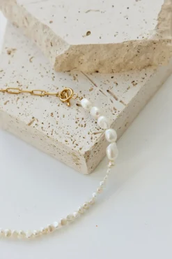 Necklaces>Hello Molly 18k Gold Plated Falling Fast Necklace