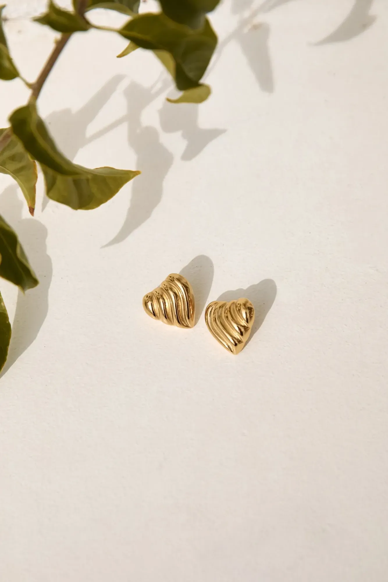 Earrings>Hello Molly 18k Gold Plated Fave Places Earrings Gold