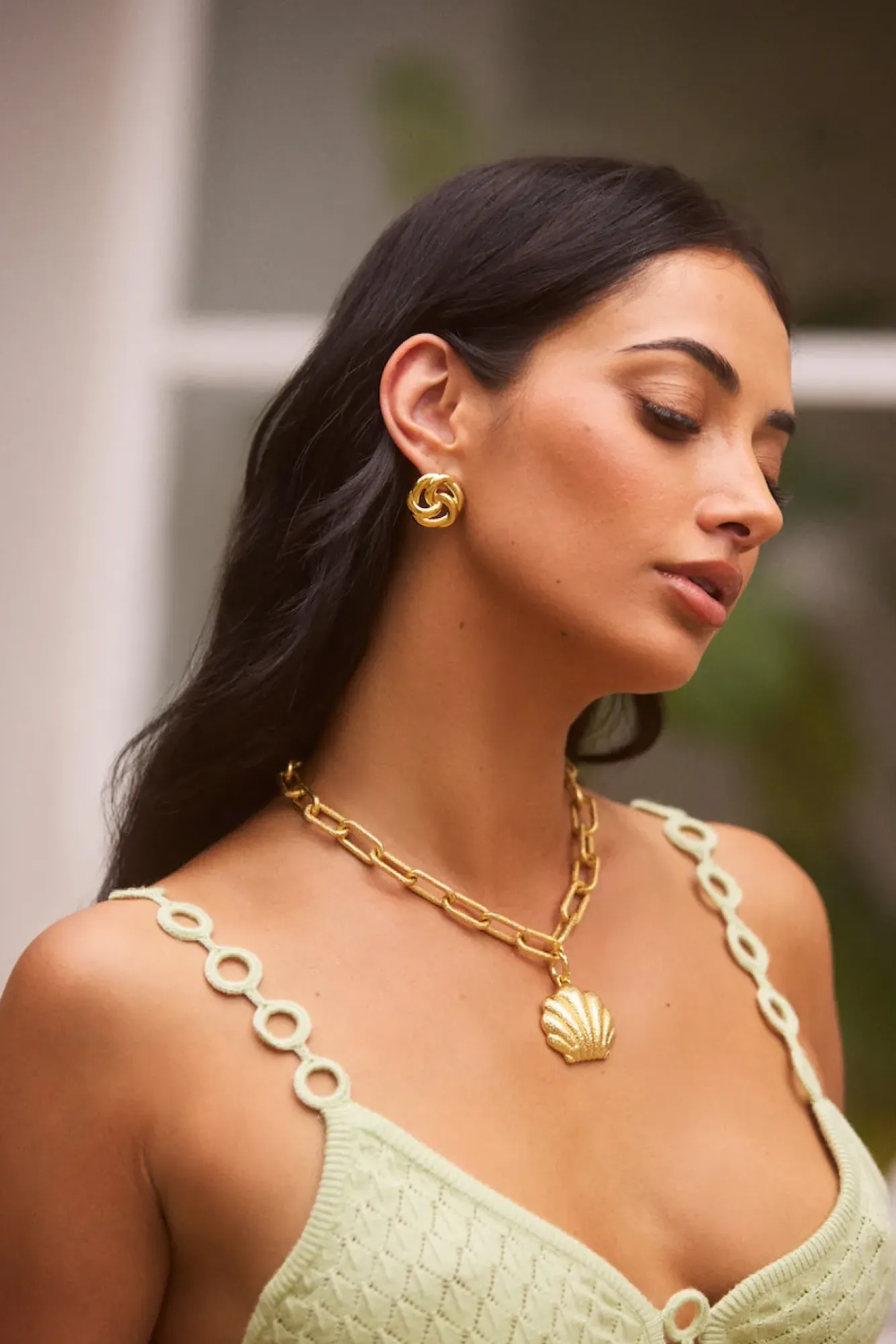 Earrings>Hello Molly 18K Gold plated Holiday Sun Earrings Gold