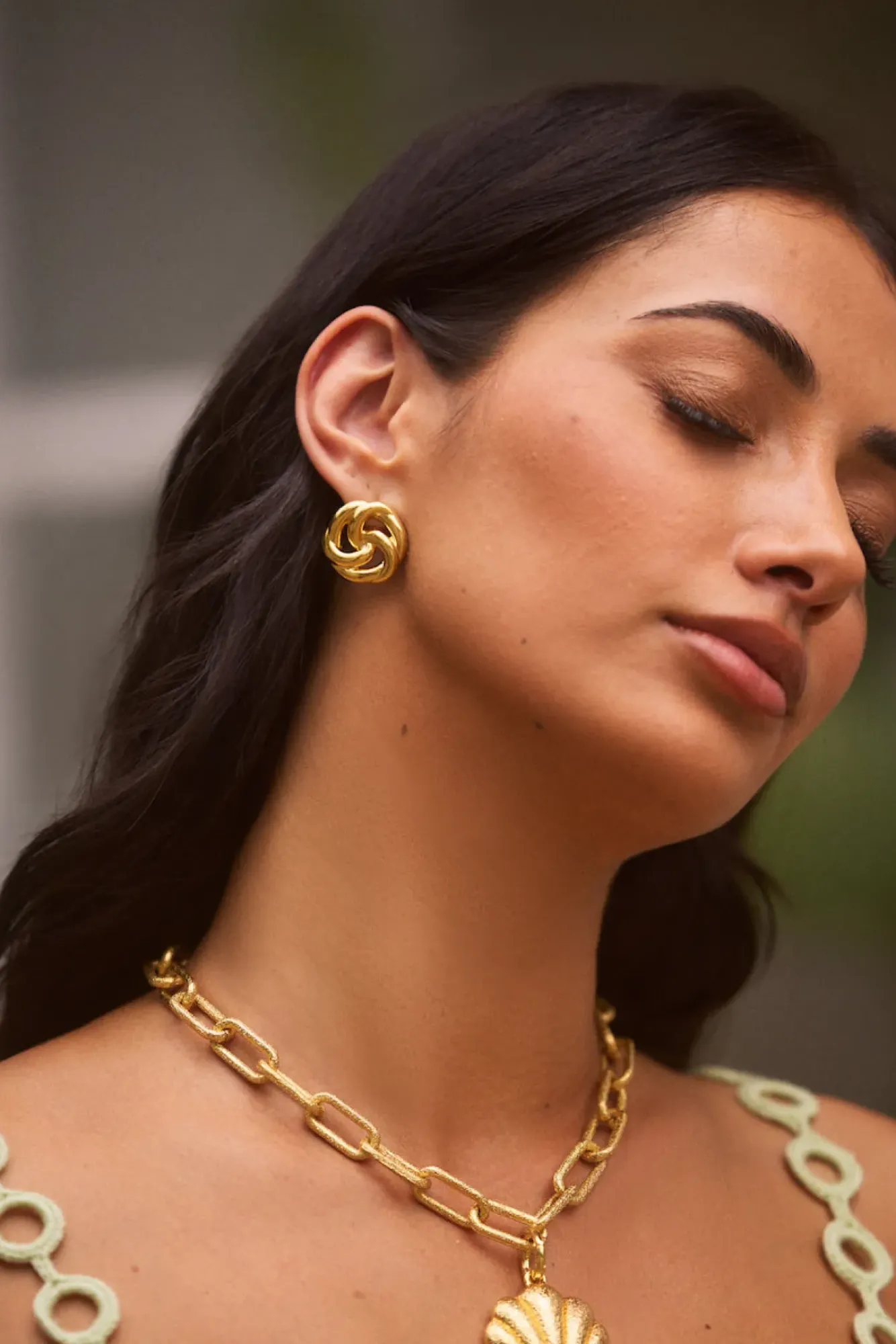 Earrings>Hello Molly 18K Gold plated Holiday Sun Earrings Gold