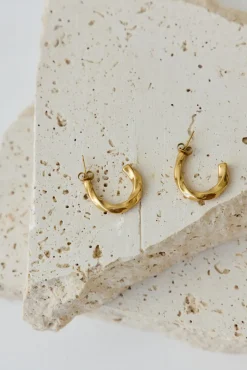 Earrings>Hello Molly 18k Gold Plated Mithriel Earrings Gold