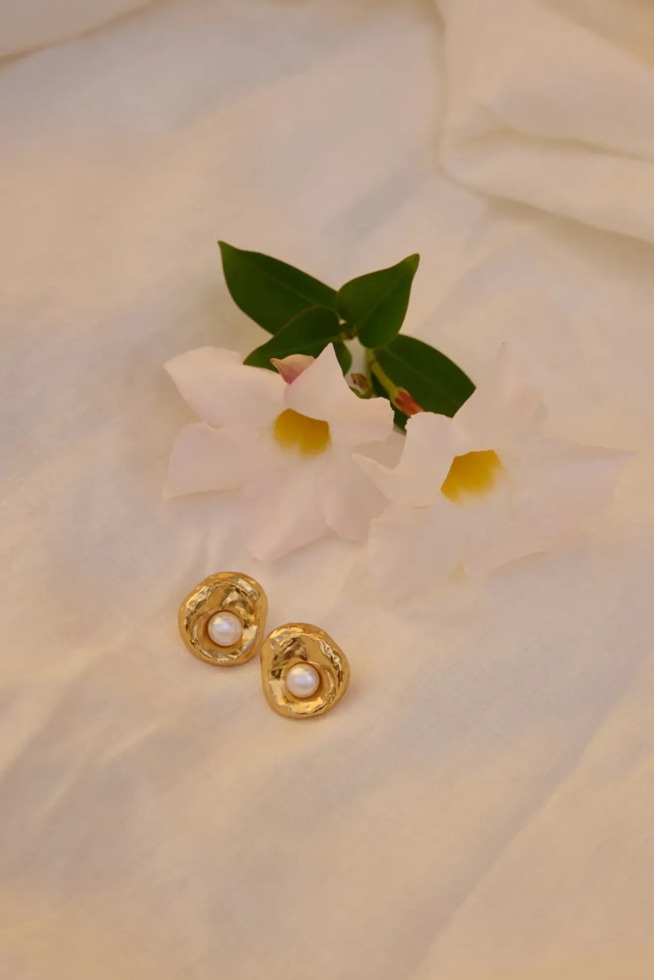 Earrings>Hello Molly 18K Gold Plated Sea Bound Earrings Gold