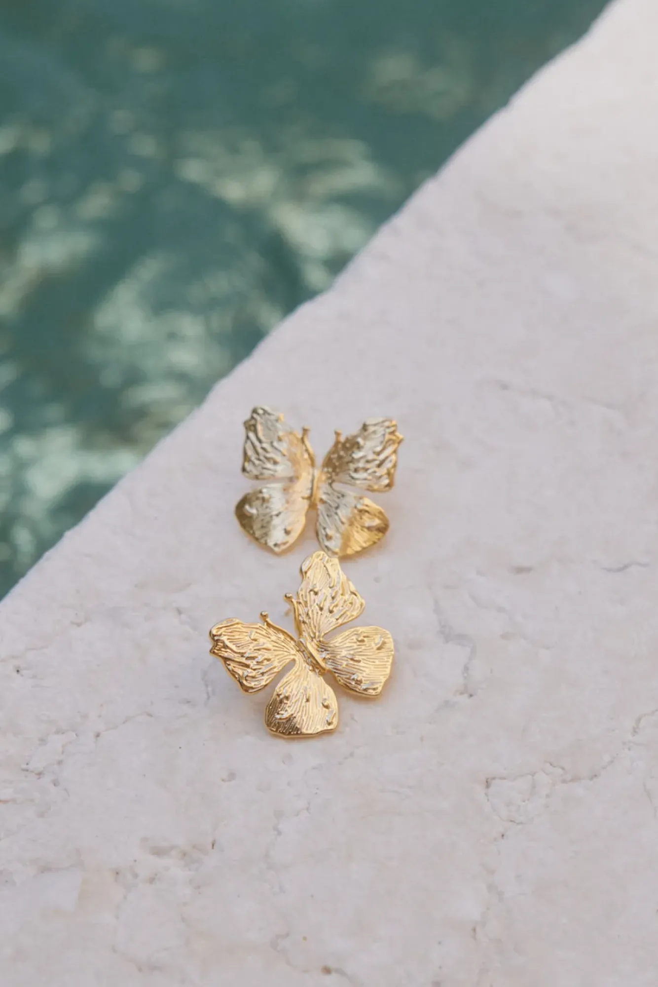 Earrings>Hello Molly 18k Gold Plated Spread Your Wings Earrings Gold