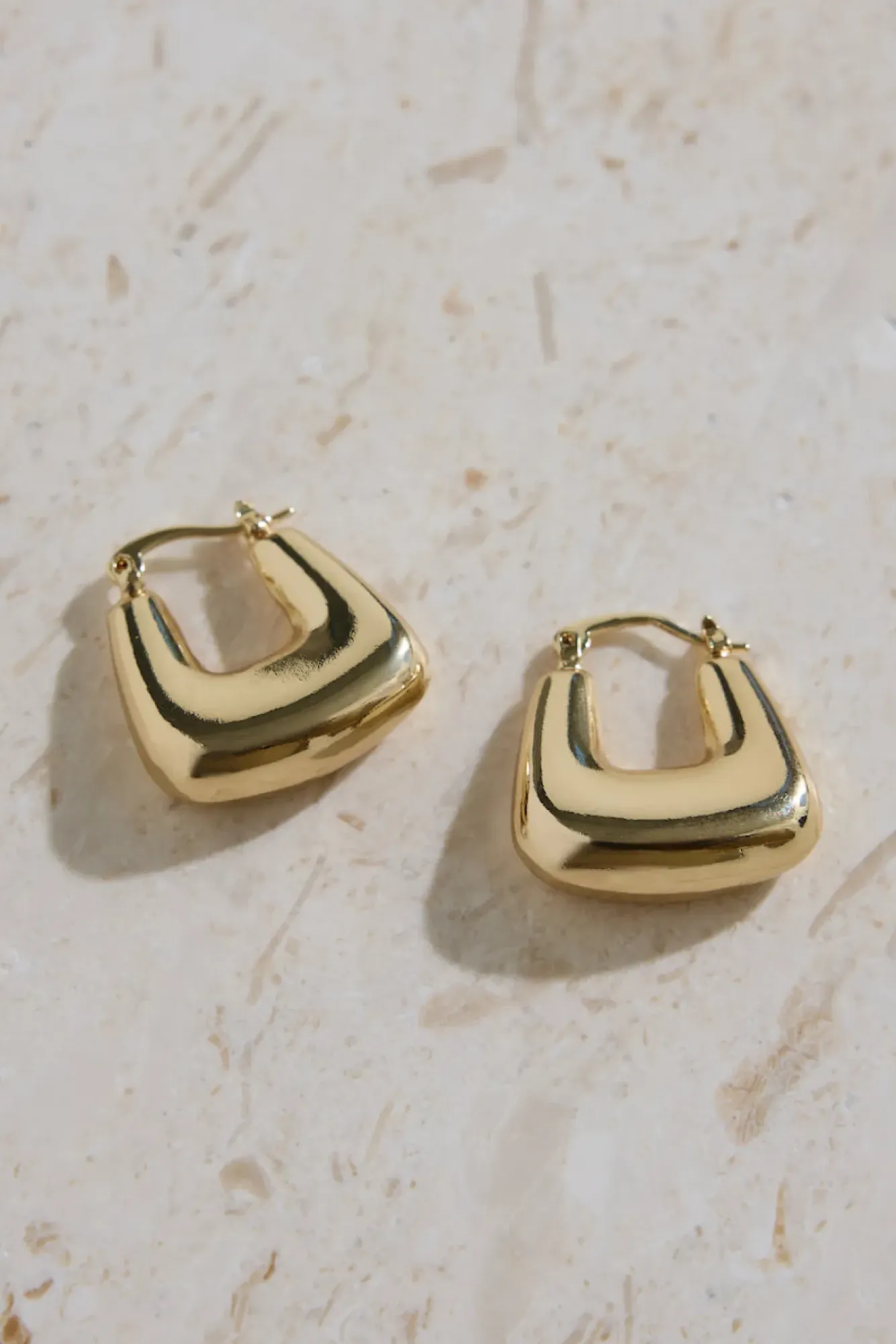 Earrings>Hello Molly 18K Gold Plated The Classics Earrings Gold