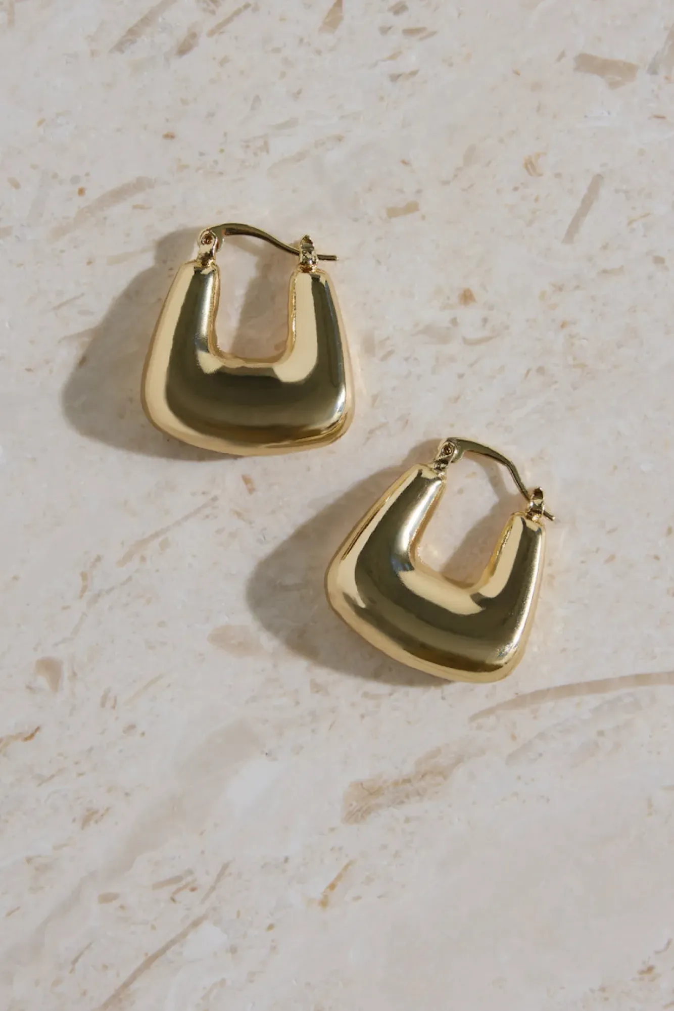 Earrings>Hello Molly 18K Gold Plated The Classics Earrings Gold
