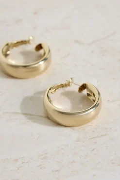 Earrings>Hello Molly 18K Gold Plated True Self Earrings Gold