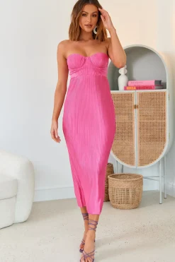 Wedding Guest Dresses|Formal Dresses>Hello Molly Kinds Of Love Maxi Dress Pink