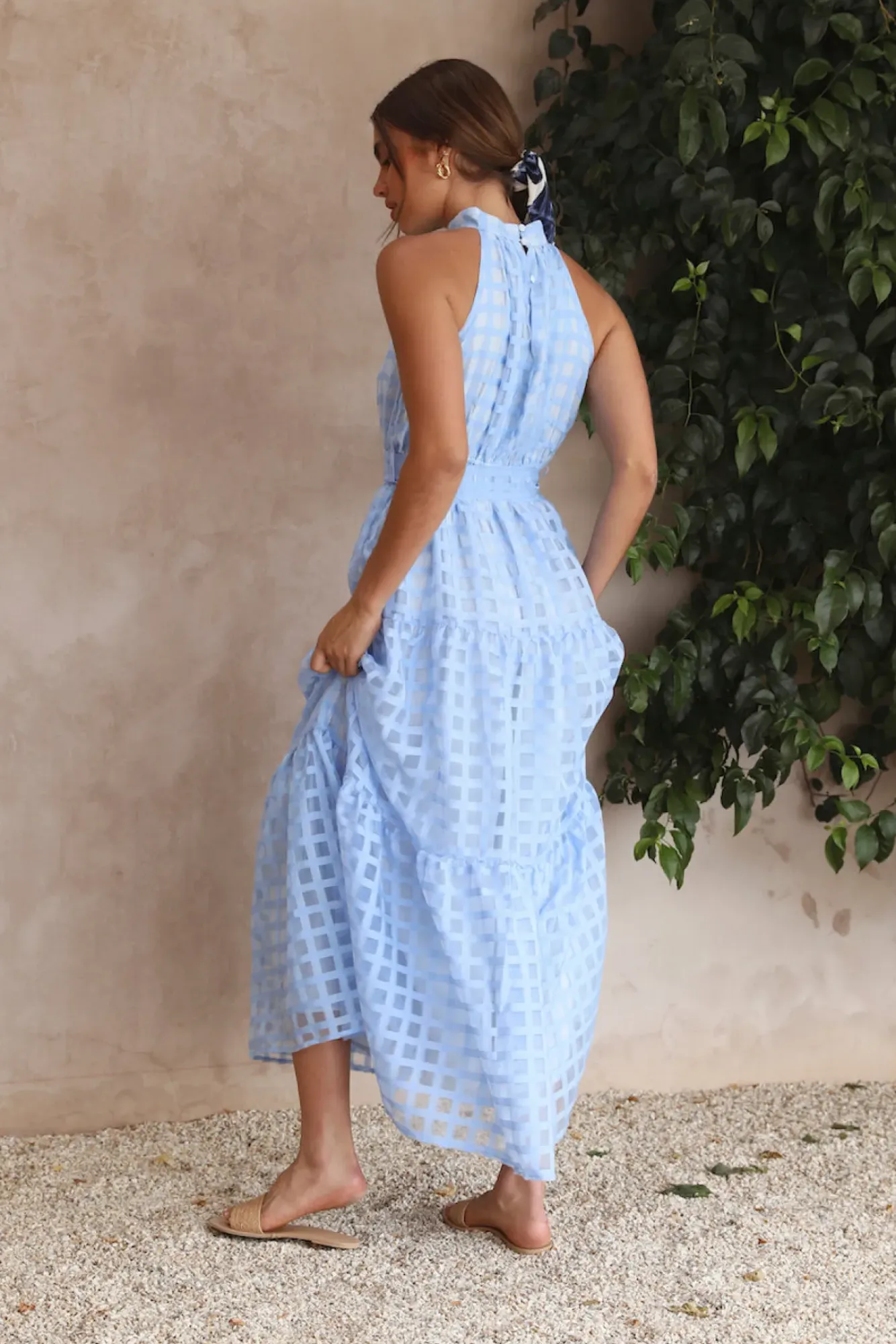 Spring Break Dresses|Bump Friendly>Hello Molly Kiss Me Maxi Dress Blue