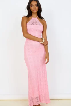 Vacation Dresses|Spring Break Dresses>Hello Molly Kombucha Maxi Dress Pink