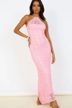 Vacation Dresses|Spring Break Dresses>Hello Molly Kombucha Maxi Dress Pink