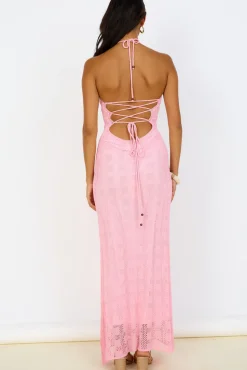 Vacation Dresses|Spring Break Dresses>Hello Molly Kombucha Maxi Dress Pink