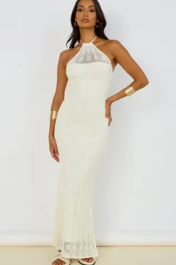 Vacation Dresses|Spring Break Dresses>Hello Molly Kombucha Maxi Dress White