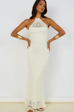 Vacation Dresses|Spring Break Dresses>Hello Molly Kombucha Maxi Dress White