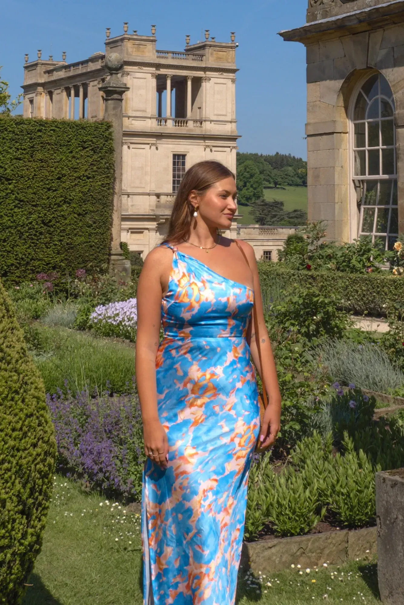 Cocktail Dresses|Vacation Dresses>Hello Molly Last Time Maxi Dress Blue