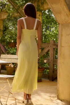 Wedding Guest Dresses|Formal Dresses>Hello Molly Last Word Midi Dress Yellow