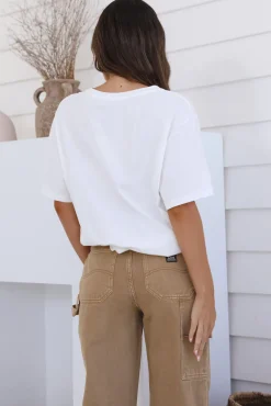 Pants|Jeans>Lee High Baggy Carpenter Jeans Organic Tan