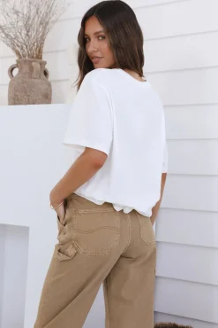 Pants|Jeans>Lee High Baggy Carpenter Jeans Organic Tan