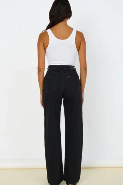 Pants|Jeans>Lee High Baggy Jean Homme Black