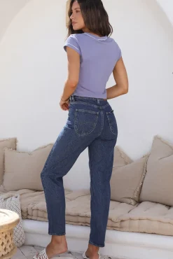 Pants|Jeans>Lee High Moms Jean Missy Blue