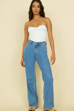 Pants|Jeans>Lee 90's Mid Baggy Jean Blue Saints