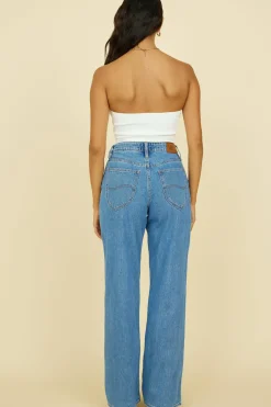 Pants|Jeans>Lee 90's Mid Baggy Jean Blue Saints