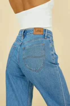 Pants|Jeans>Lee 90's Mid Baggy Jean Blue Saints