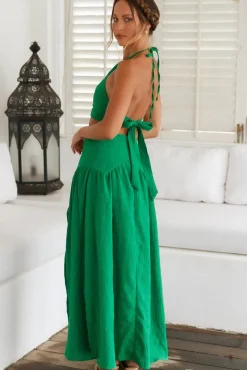 Skirts|Skirt And Top Sets>Hello Molly Lemon Tree Maxi Skirt Green