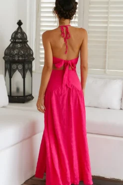 Skirts|Skirt And Top Sets>Hello Molly Lemon Tree Maxi Skirt Pink