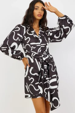 Vacation Dresses|Spring Break Dresses>Hello Molly Less I Know Dress Black