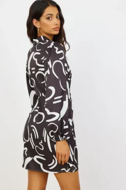 Vacation Dresses|Spring Break Dresses>Hello Molly Less I Know Dress Black