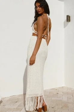 Vacation Dresses|Spring Break Dresses>Hello Molly Let This Go Maxi Dress White