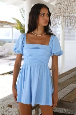 Rompers>Hello Molly Lifesaver Romper Blue
