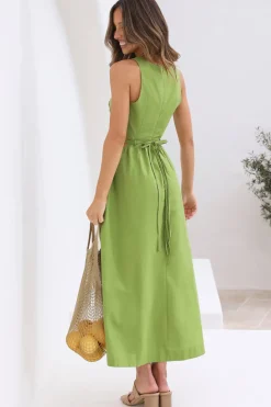 Wedding Guest Dresses|Casual Dresses>Hello Molly Lifetime Maxi Dress Green