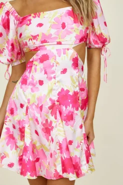 Vacation Dresses|Spring Break Dresses>Hello Molly Light It Up Dress Pink