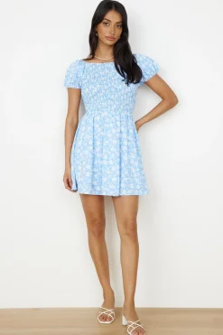 Mini Dresses>Hello Molly Like A Bluebird Dress