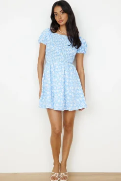 Mini Dresses>Hello Molly Like A Bluebird Dress
