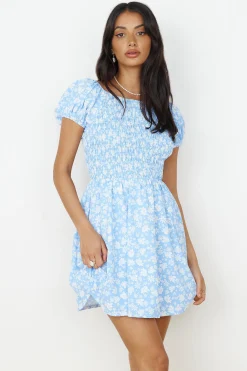 Mini Dresses>Hello Molly Like A Bluebird Dress