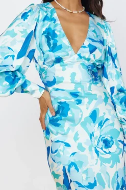 Wedding Guest Dresses|Cocktail Dresses>Hello Molly Limitless Possibilities Maxi Dress Blue