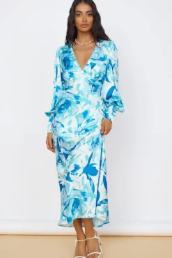 Wedding Guest Dresses|Cocktail Dresses>Hello Molly Limitless Possibilities Maxi Dress Blue