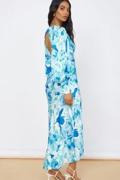 Wedding Guest Dresses|Cocktail Dresses>Hello Molly Limitless Possibilities Maxi Dress Blue