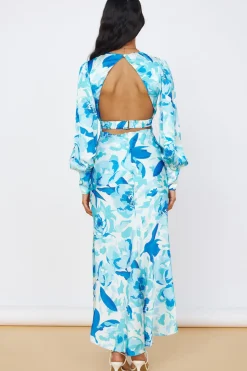 Wedding Guest Dresses|Cocktail Dresses>Hello Molly Limitless Possibilities Maxi Dress Blue