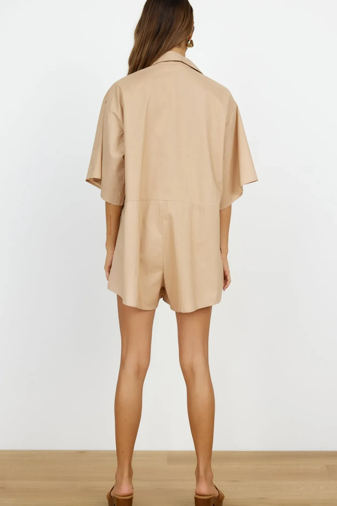 Rompers>Hello Molly Lisbon Romper Brown